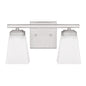 Capital Lighting - 114421BN-334 - Two Light Vanity - Baxley - Brushed Nickel
