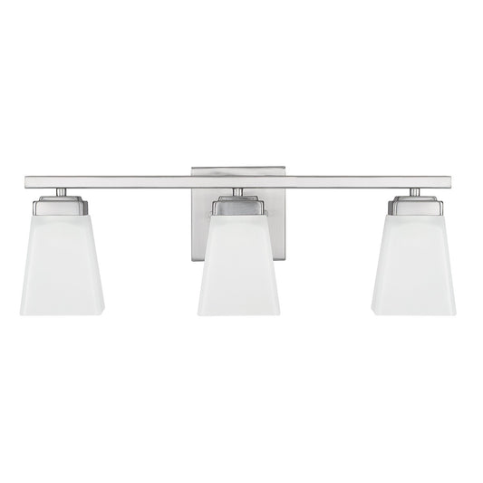 Capital Lighting - 114431BN-334 - Three Light Vanity - Baxley - Brushed Nickel