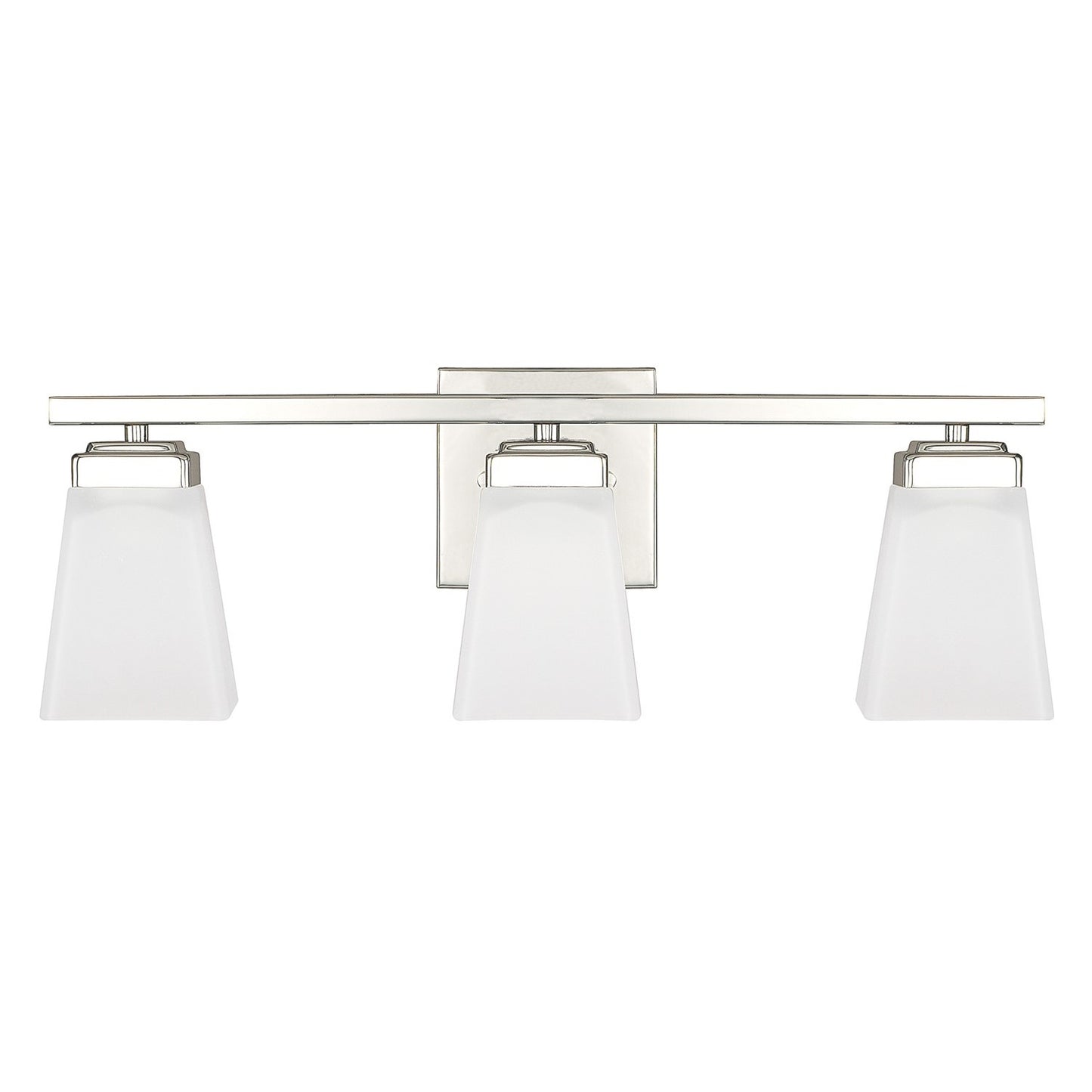 Capital Lighting - 114431PN-334 - Three Light Vanity - Baxley - Polished Nickel