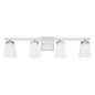 Capital Lighting - 114441BN-334 - Four Light Vanity - Baxley - Brushed Nickel