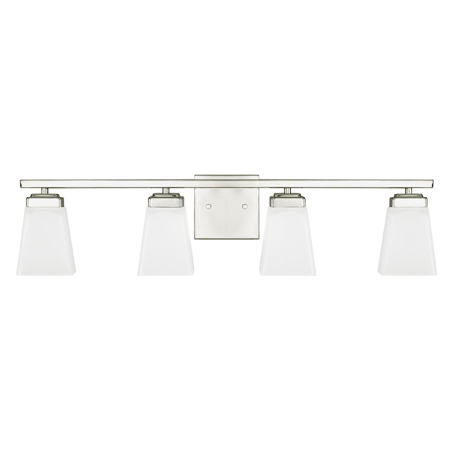 Capital Lighting - 114441PN-334 - Four Light Vanity - Baxley - Polished Nickel