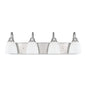 Capital Lighting - 115141BN-337 - Four Light Vanity - Trenton - Brushed Nickel