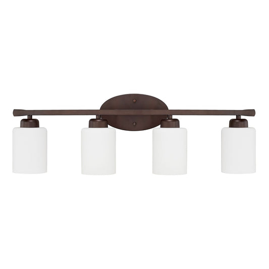 Capital Lighting - 115241BZ-338 - Four Light Vanity - Dixon - Bronze