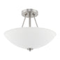 Capital Lighting - 218921BN - Two Light Semi-Flush Mount - Stewart - Brushed Nickel