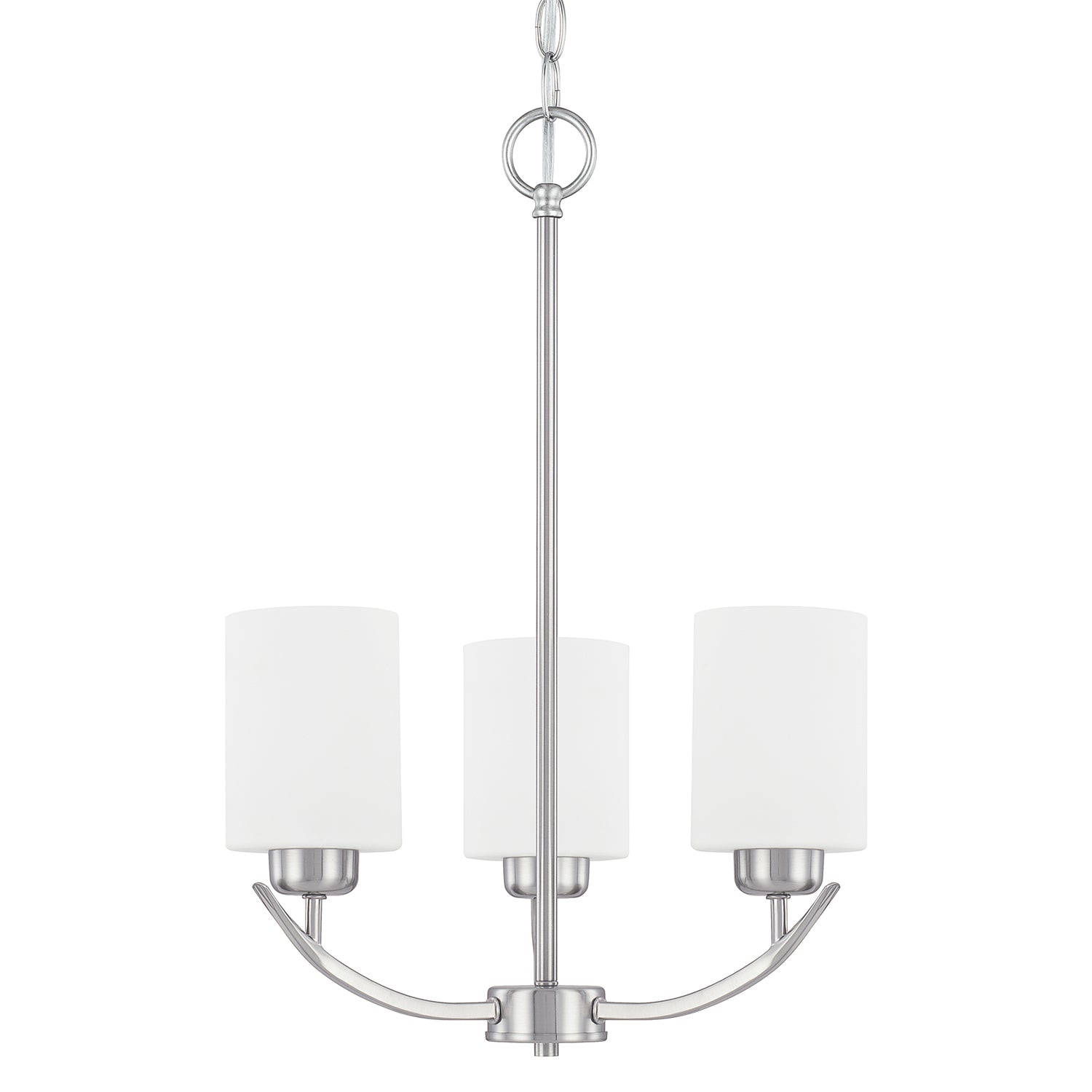 Capital Lighting - 415231BN-338 - Three Light Chandelier - Dixon - Brushed Nickel