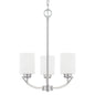 Capital Lighting - 415231BN-338 - Three Light Chandelier - Dixon - Brushed Nickel