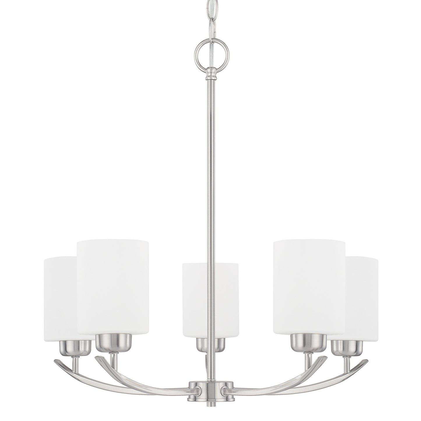 Capital Lighting - 415251BN-338 - Five Light Chandelier - Dixon - Brushed Nickel