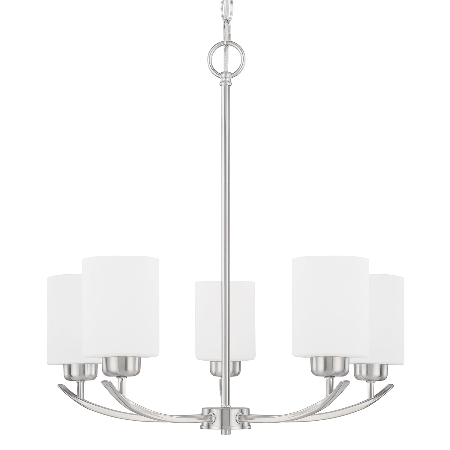 Capital Lighting - 415251BN-338 - Five Light Chandelier - Dixon - Brushed Nickel