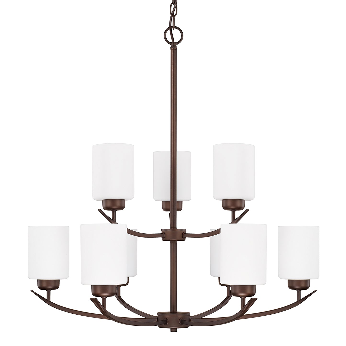 Capital Lighting - 415291BZ-338 - Nine Light Chandelier - Dixon - Bronze