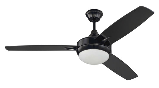 Craftmade - TG52GBK3 - 52"Ceiling Fan - Targas 52" - Gloss Black