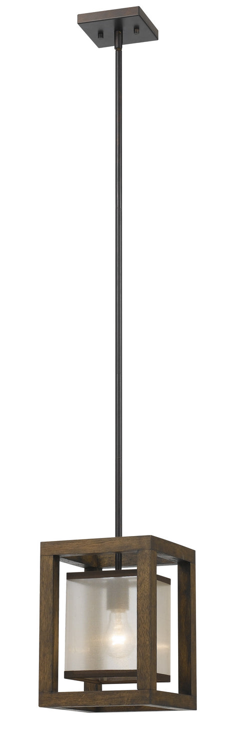 Cal Lighting - FX-3536/1P - One Light Pendant - Mini - Dark Bronze