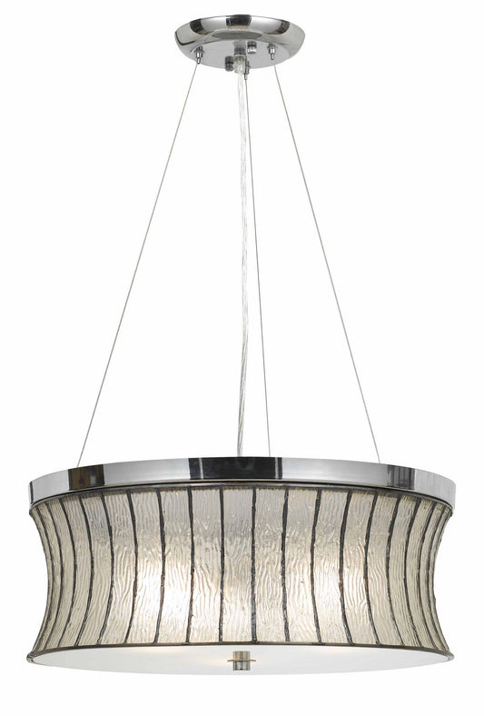 Cal Lighting - FX-3546/1P - Three Light Pendant - PENDANT - Chrome
