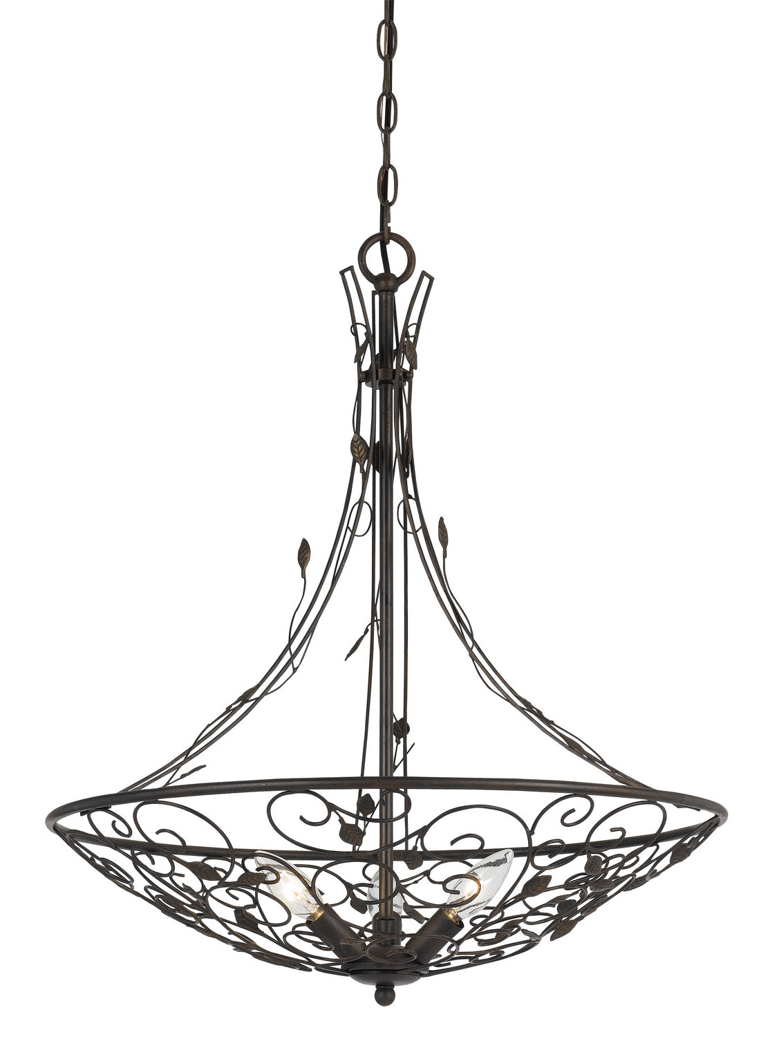 Cal Lighting - FX-3560/3 - Three Light Chandelier - VARANO - Iron Rust