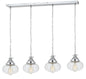 Cal Lighting - FX-3624-4P - Four Light Pendant - Maywood - Chrome