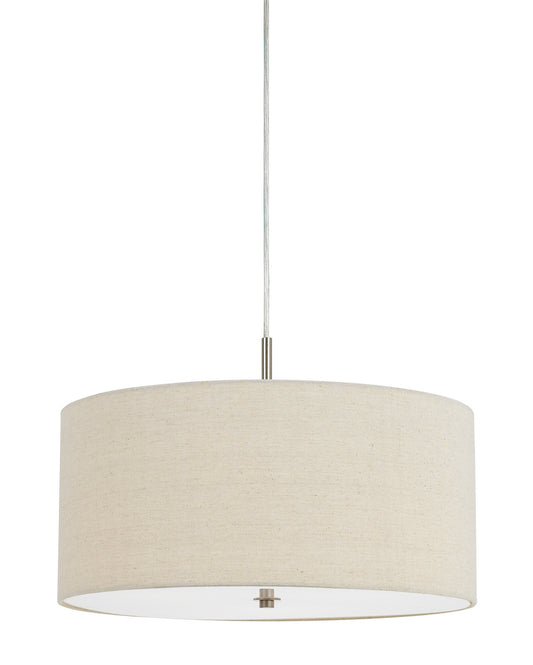 Cal Lighting - FX-3628-1P - Three Light Pendant - ADDISON - Off White