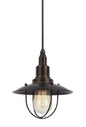 Cal Lighting - UP-1113-6-RU - One Light Pendant - ALLENTOWN - Dark Bronze
