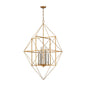 ELK Home - 1141-006 - Eight Light Pendant - Connexions - Gold Leaf