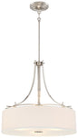 Minka-Lavery - 3308-84 - Three Light Pendant - Poleis - Brushed Nickel