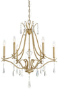 Minka-Lavery - 4446-582 - Six Light Chandelier - Laurel Estate - Brio Gold