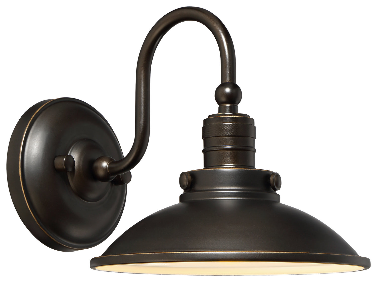 Minka-Lavery - 71163-143C-L - LED Outdoor Wall Mount - Baytree Lane - Oil Rubbed Bronze W/ Gold High