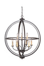 Craftmade - 40139-ESP - Nine Light Foyer Pendant - Berkeley - Espresso