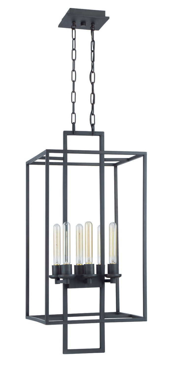 Craftmade - 41536-ABZ - Six Light Foyer Pendant - Cubic - Aged Bronze Brushed