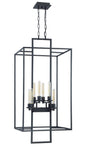 Craftmade - 41538-ABZ - Eight Light Foyer Pendant - Cubic - Aged Bronze Brushed