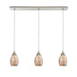 ELK Home - 10444/3LP - Three Light Pendant - Capri - Satin Nickel