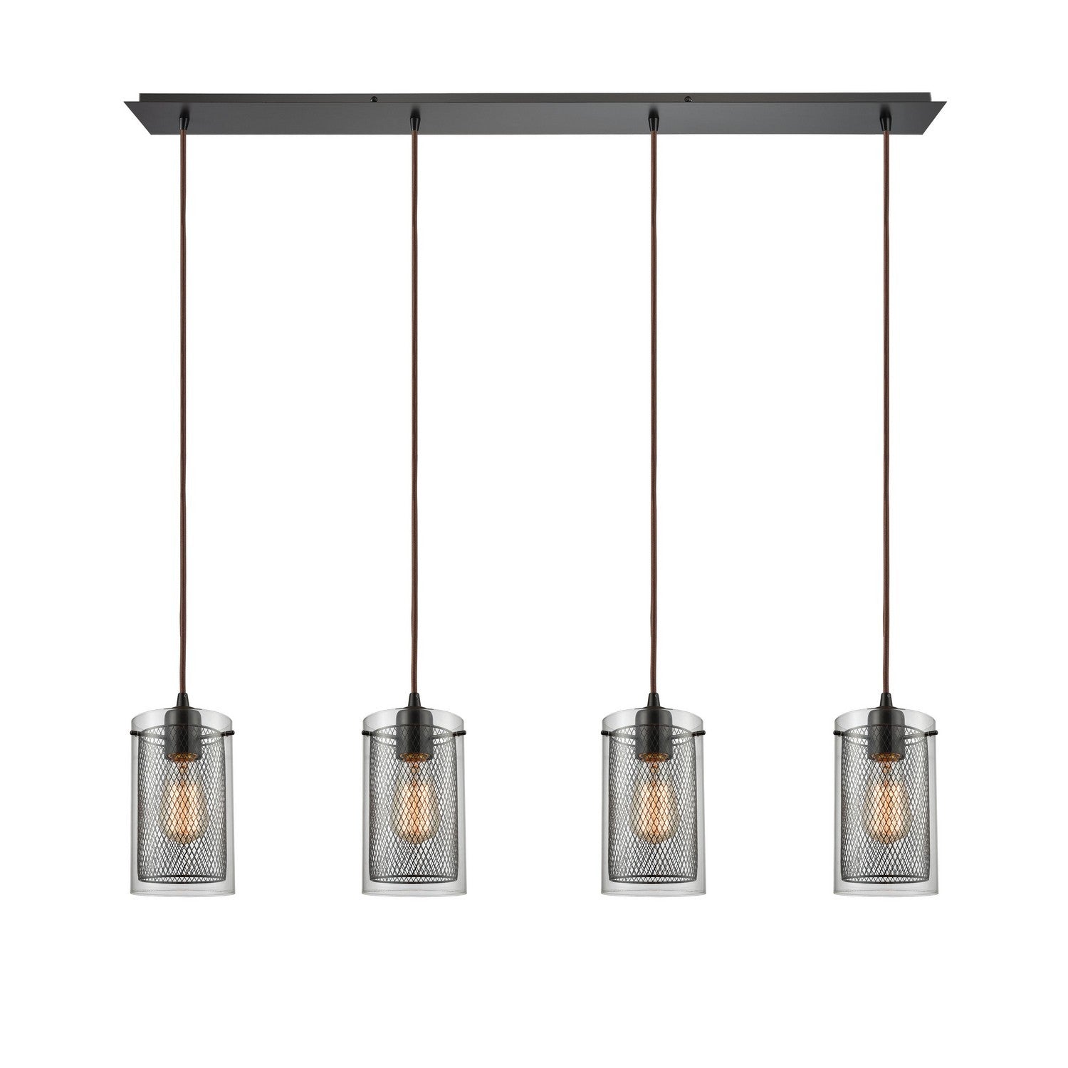 ELK Home - 10448/4LP - Four Light Pendant - Brant - Oil Rubbed Bronze