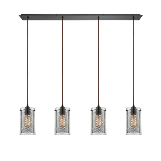 ELK Home - 10448/4LP - Four Light Pendant - Brant - Oil Rubbed Bronze