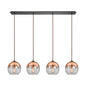 ELK Home - 10490/4LP - Four Light Pendant - Revelo - Oil Rubbed Bronze