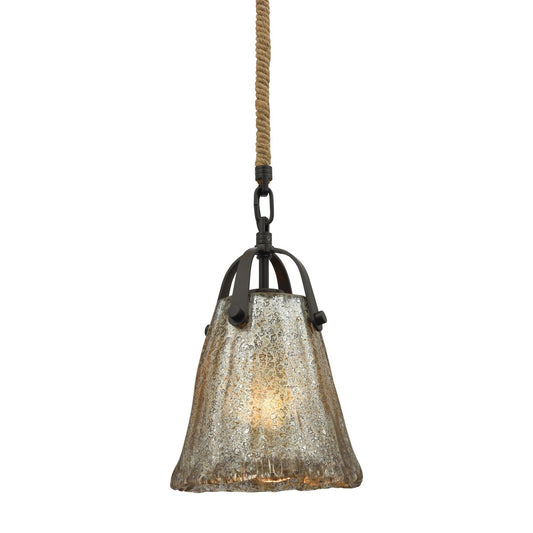 ELK Home - 10631/1 - One Light Mini Pendant - Hand Formed Glass - Oil Rubbed Bronze