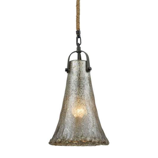 ELK Home - 10651/1 - One Light Mini Pendant - Hand Formed Glass - Oil Rubbed Bronze