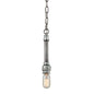 ELK Home - 10688/1 - One Light Mini Pendant - Cast Iron Pipe - Weathered Zinc