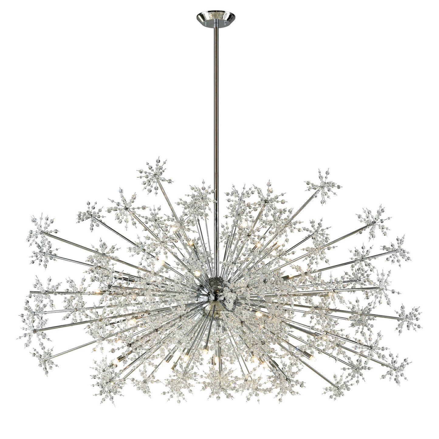 ELK Home - 11897/30 - 30 Light Chandelier - Snowburst - Polished Chrome