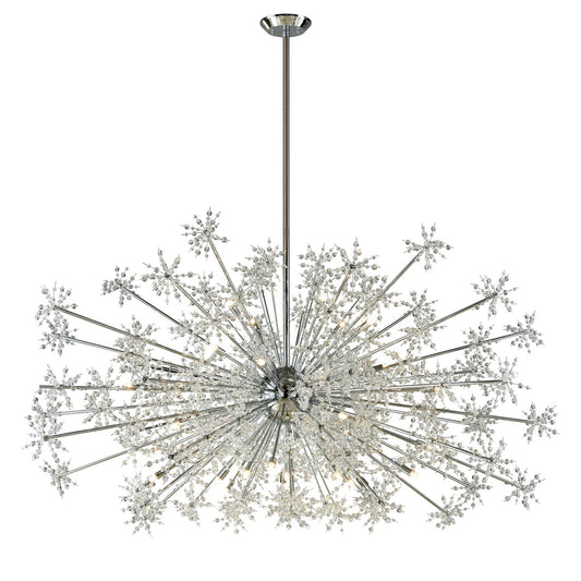 ELK Home - 11897/30 - 30 Light Chandelier - Snowburst - Polished Chrome