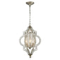 ELK Home - 16270/3 - Three Light Chandelier - Gabrielle - Aged Silver