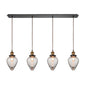 ELK Home - 16325/4LP - Four Light Pendant - Bartram - Antique Brass