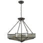ELK Home - 22014/4 - Four Light Chandelier - Decostar - Oil Rubbed Bronze