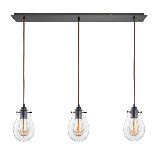 ELK Home - 31934/3LP - Three Light Pendant - Jaelyn - Oil Rubbed Bronze