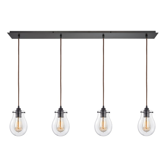ELK Home - 31934/4LP - Four Light Pendant - Jaelyn - Oil Rubbed Bronze