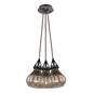 ELK Home - 46024/3SR - Three Light Pendant - Danica - Oil Rubbed Bronze