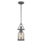 ELK Home - 66534-1 - One Light Mini Pendant - Chadwick - Weathered Zinc