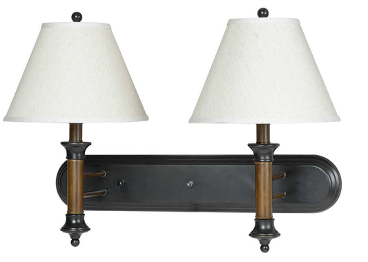 Cal Lighting - LA-60007W2L-2 - Two Light Wall Lamp - Hotel - Dark Bronze