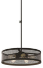 DVI Lighting - DVP15705GR-N - Five Light Pendant - Gastown - Graphite Net