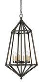Cal Lighting - FX-3594-6 - Six Light Pendant - DENMARK - Dark Bronze