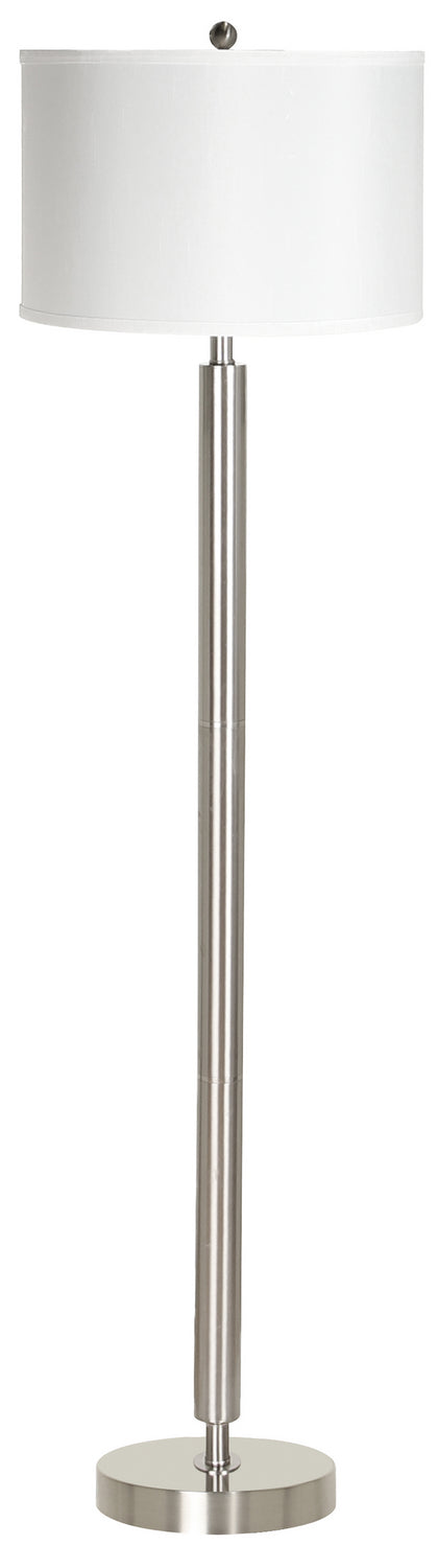 Cal Lighting - LA-2004FL-1BS - One Light Floor Lamp - HOTEL - Brushed Steel