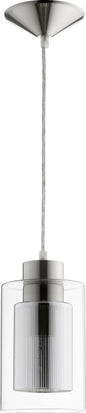 Quorum - 882-3765 - One Light Pendant - 882 Pendants - Satin Nickel