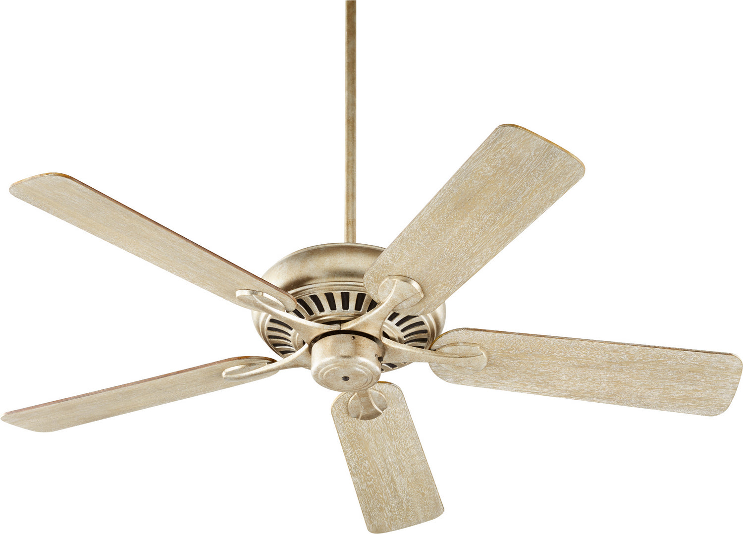 Quorum - 91525-60 - 52"Ceiling Fan - Pinnacle - Aged Silver Leaf