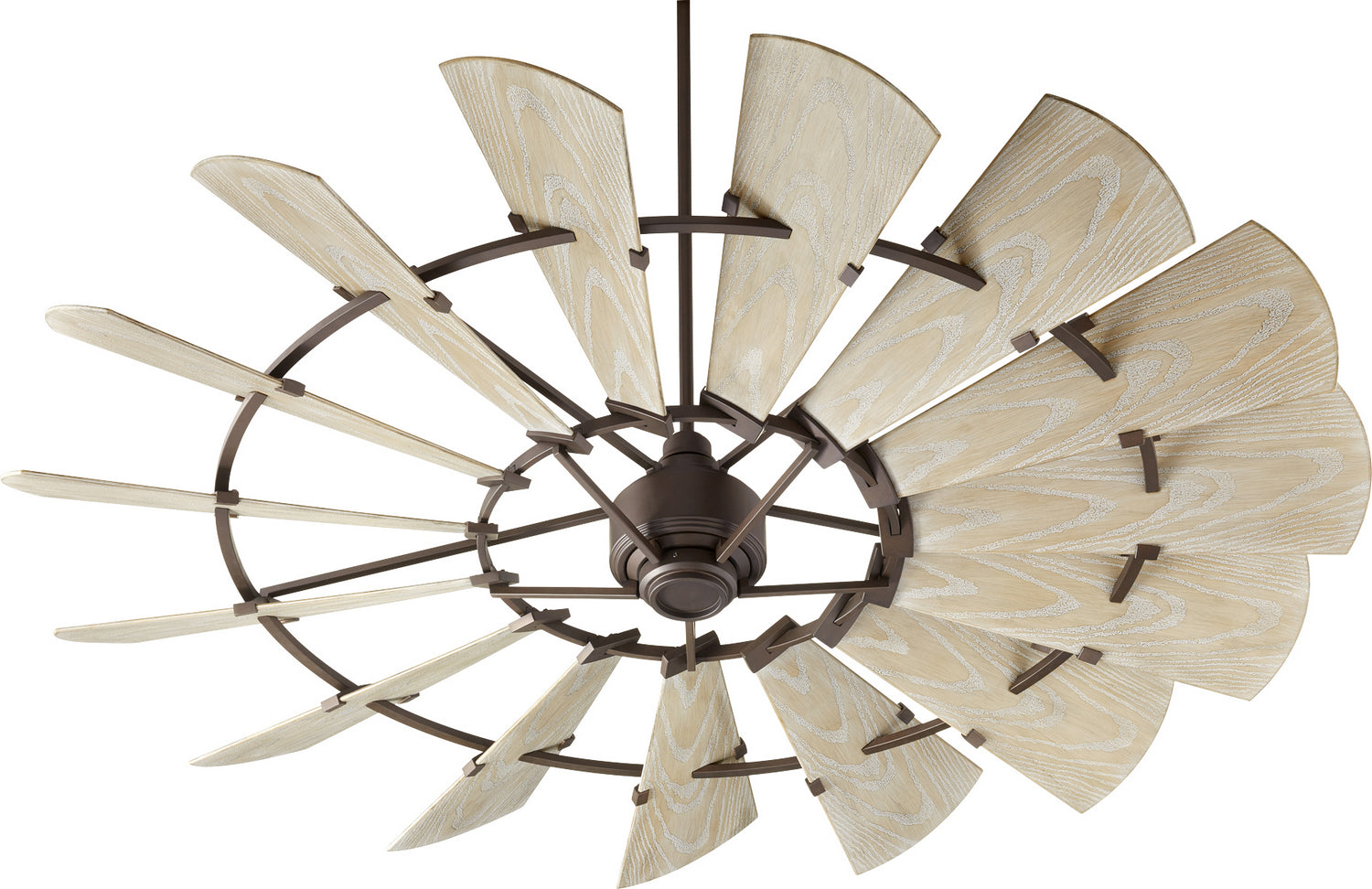 Quorum - 197215-86 - 72"Patio Fan - Windmill - Oiled Bronze